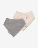 2 Pack Pique Bandana Bibs O