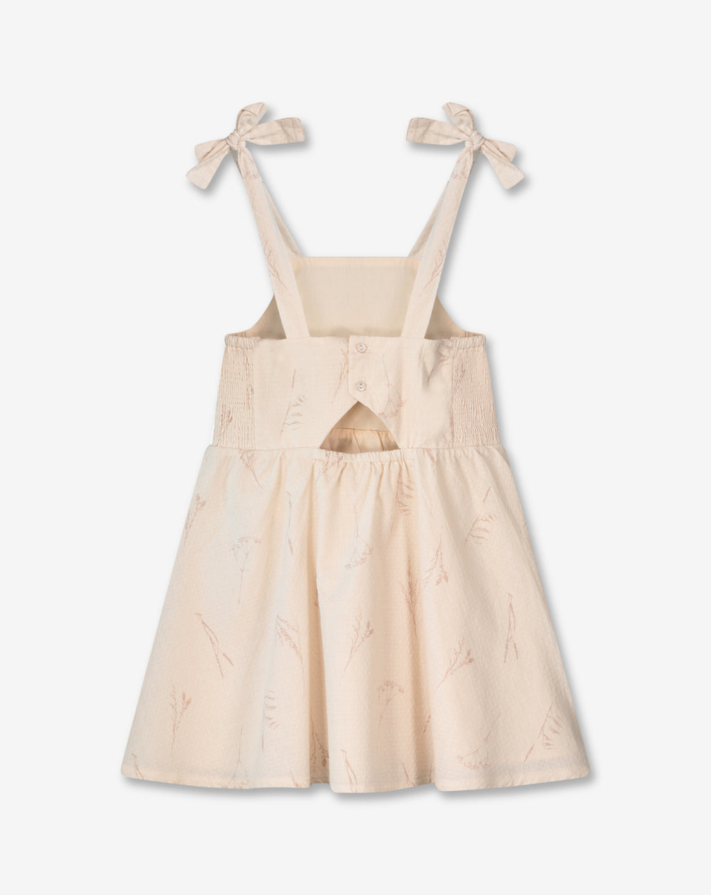 Woven Dress With Straps H
