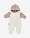 Hooded Overall With Zipper FB3