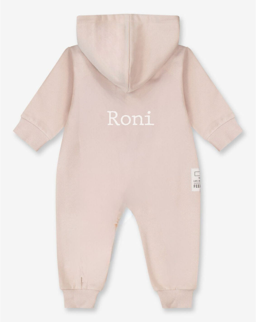 Hooded Overall With Zipper FB4