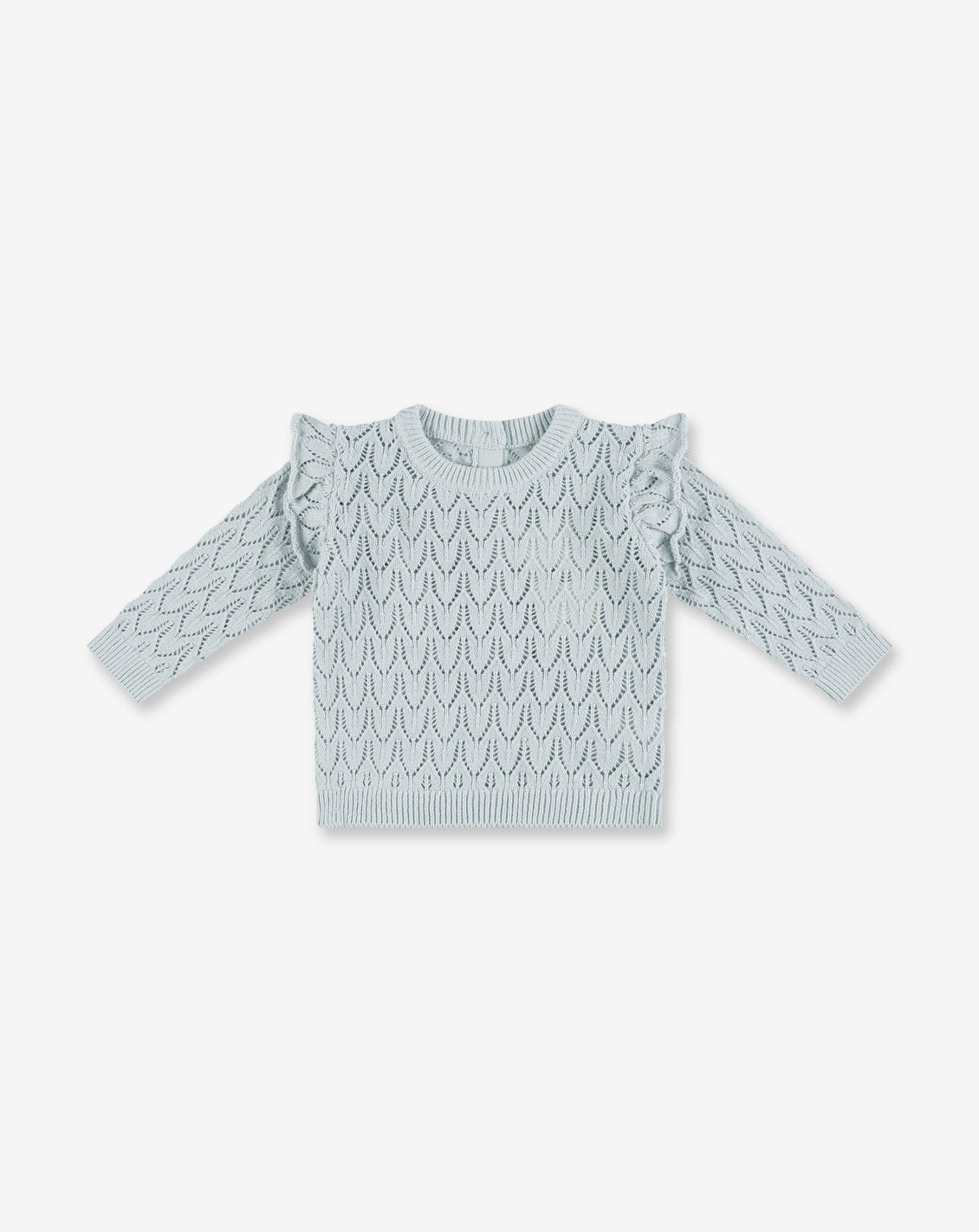 Girls Sweater With Ruffles S5