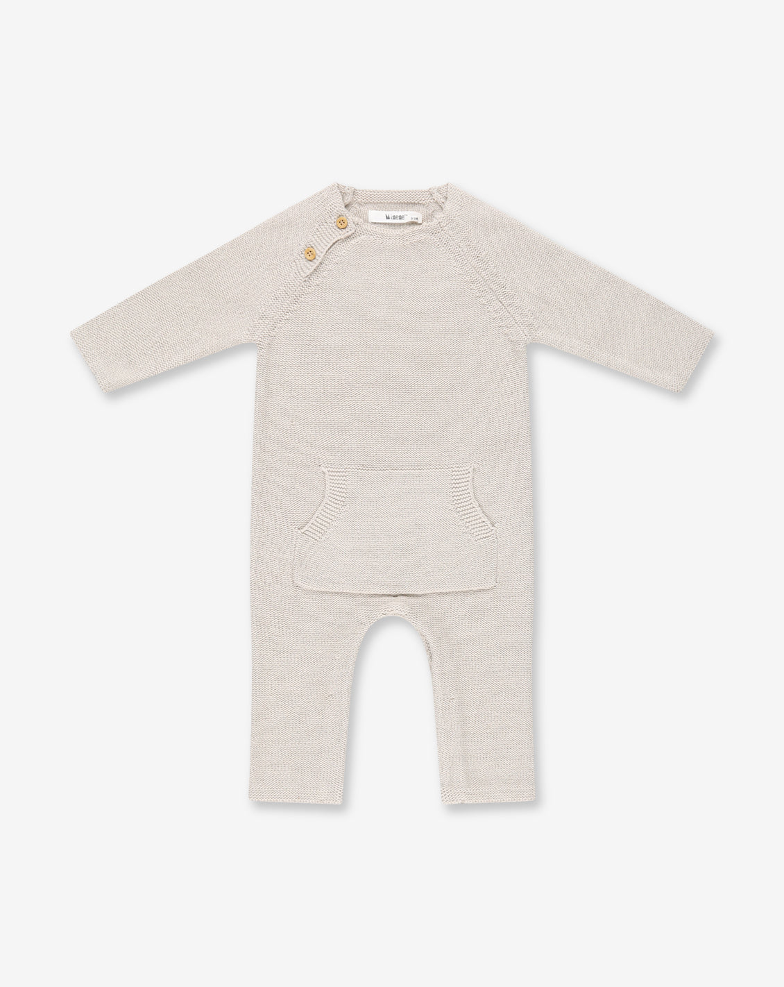 Knitted Overall With Pocket S7