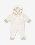 Knitted Overall With Hoodie S9