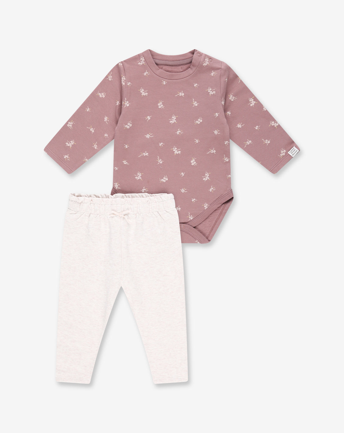 Flannel Bodysuit & Tights Set C1
