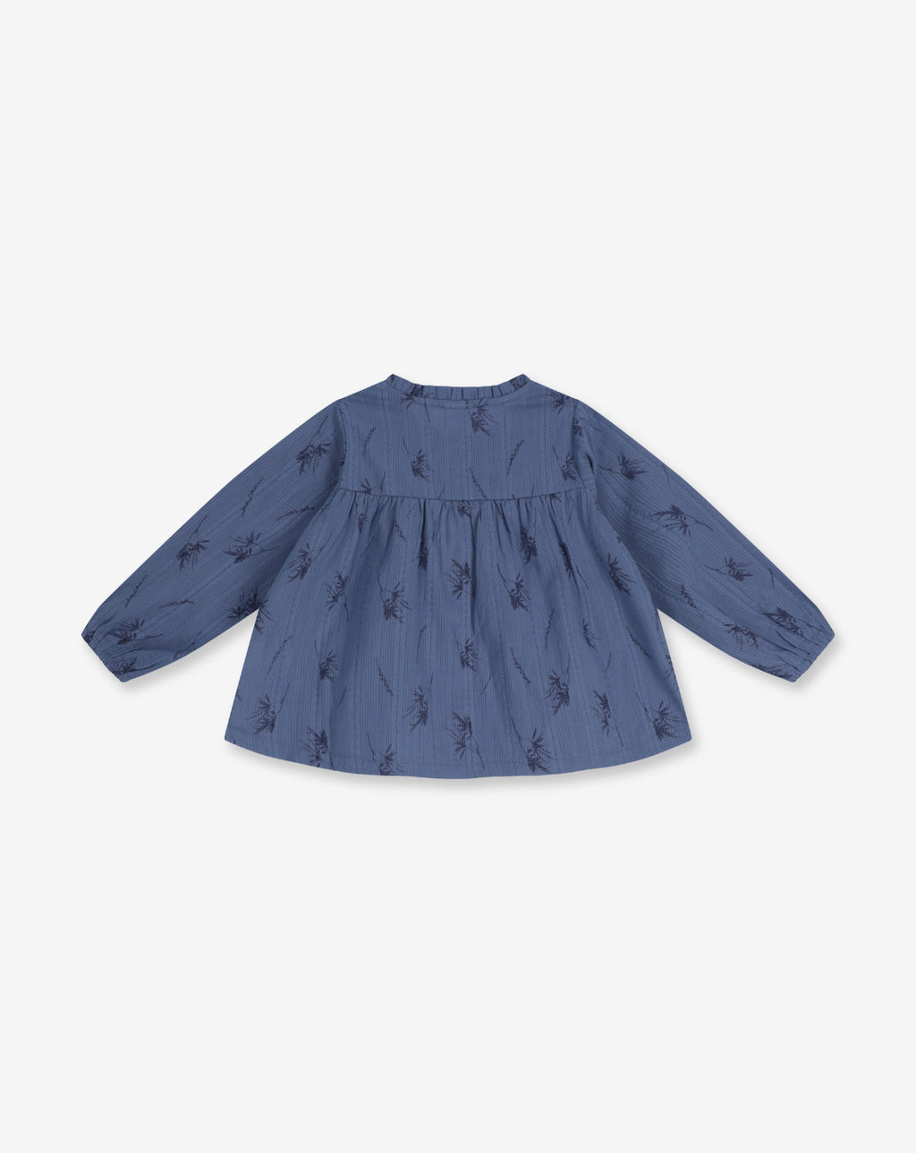 Woven Shirt With Gathers And Buttons A17