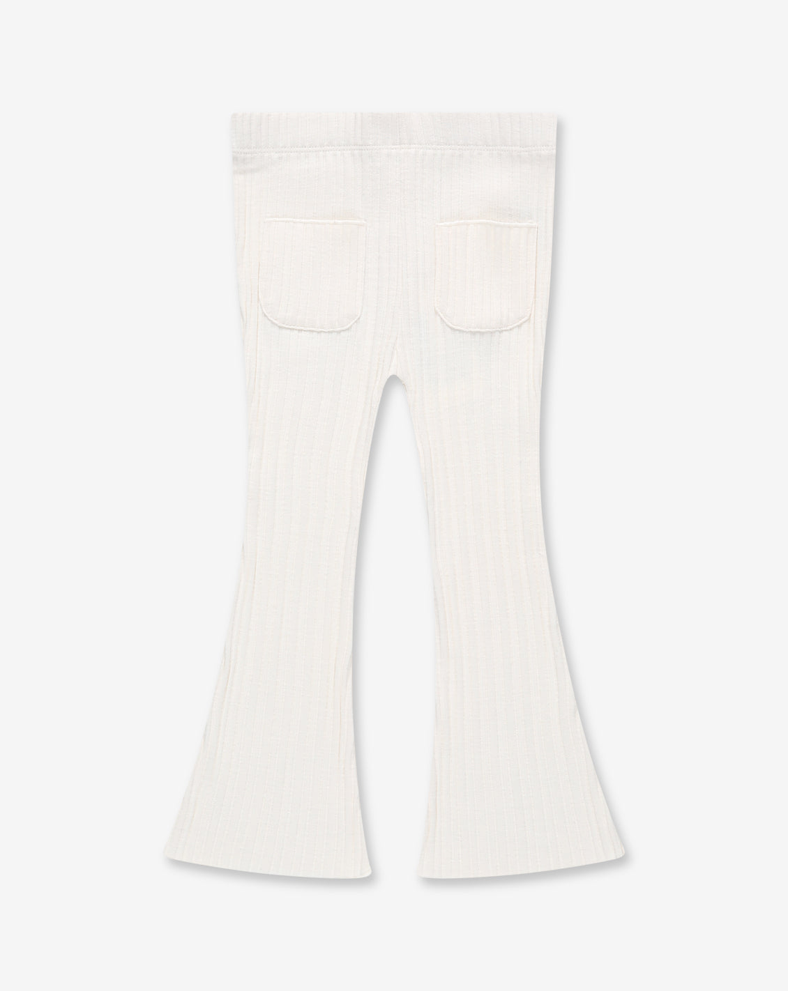Rib flare Pants With Pockets A19