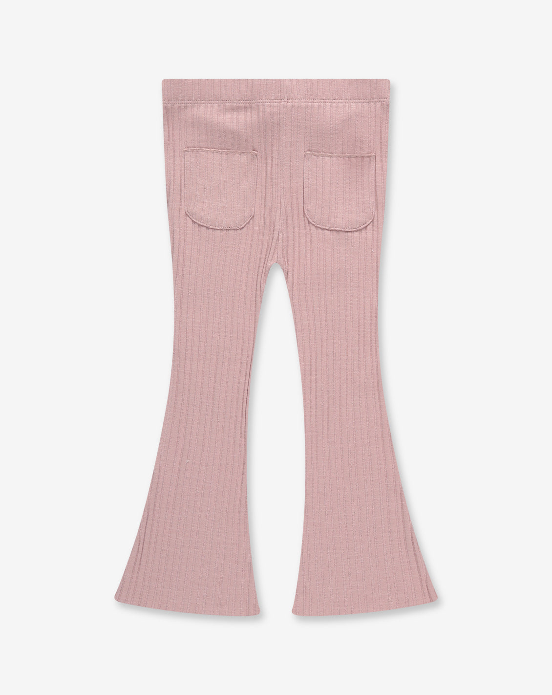 Rib flare Pants With Pockets A19