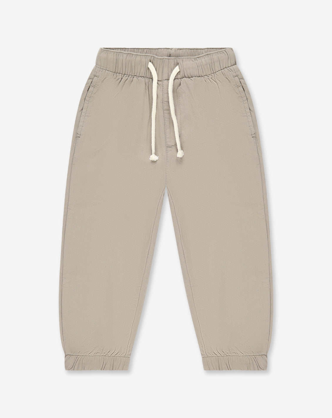 Woven Pants With Elastic Ending WB11