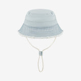 Bucket Hat With Raw Edges With Strap SH - S24