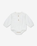 Button-up Bodysuit Shirt 0-3 BR8