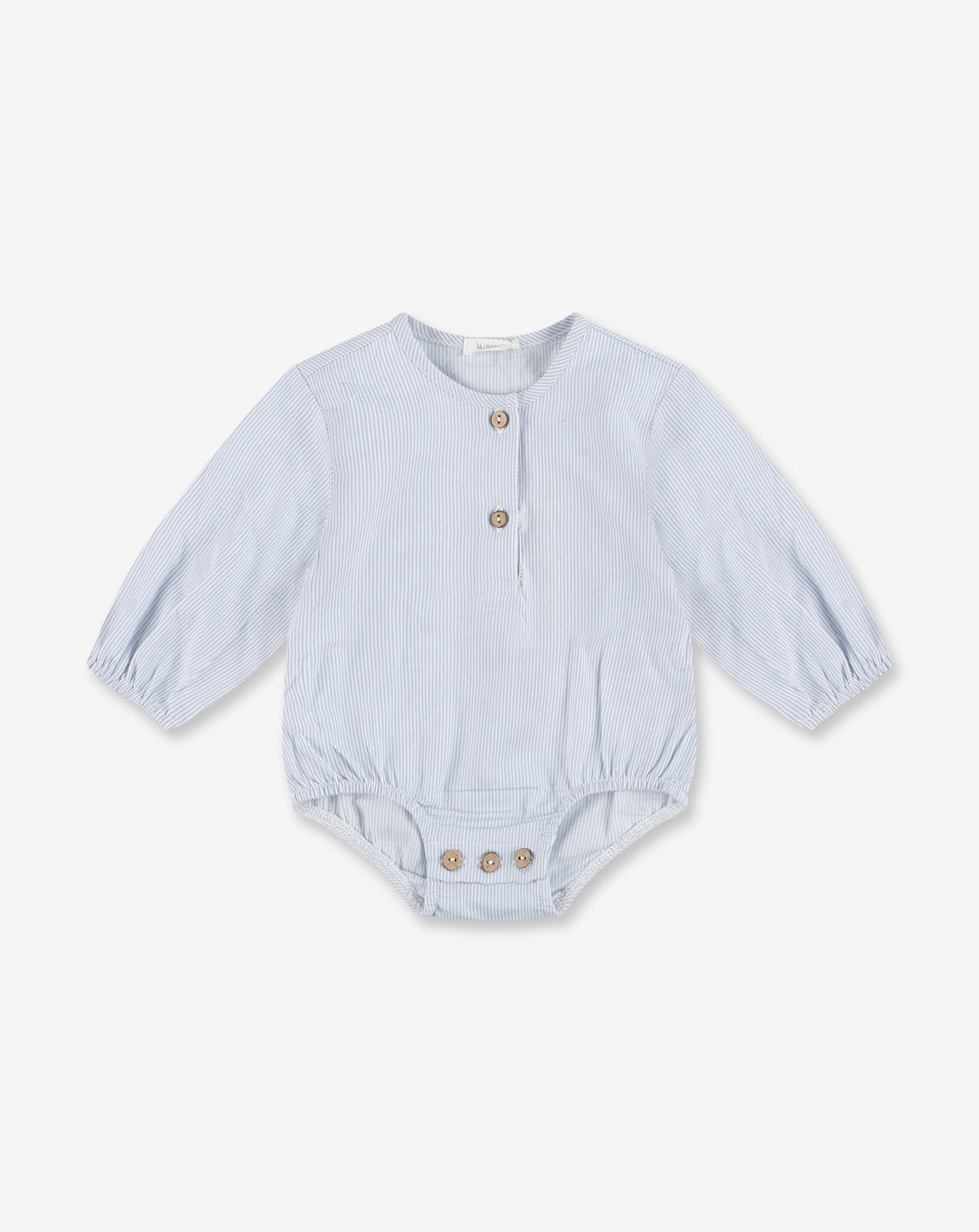 Button-up Bodysuit Shirt 3-6 BR9