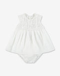 Baby Dress With Knit Top NB - BR38