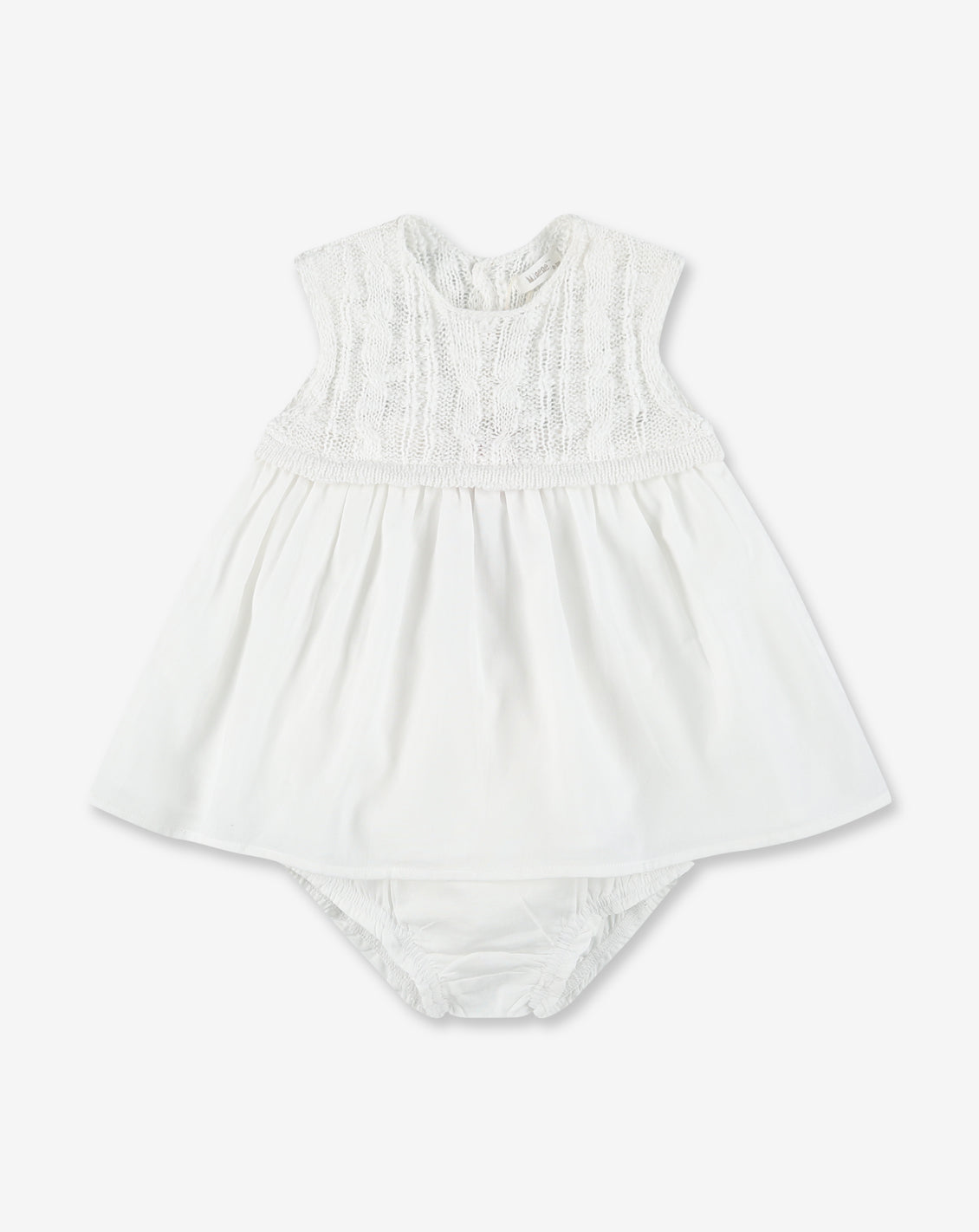 Baby Dress With Knit Top NB - BR38