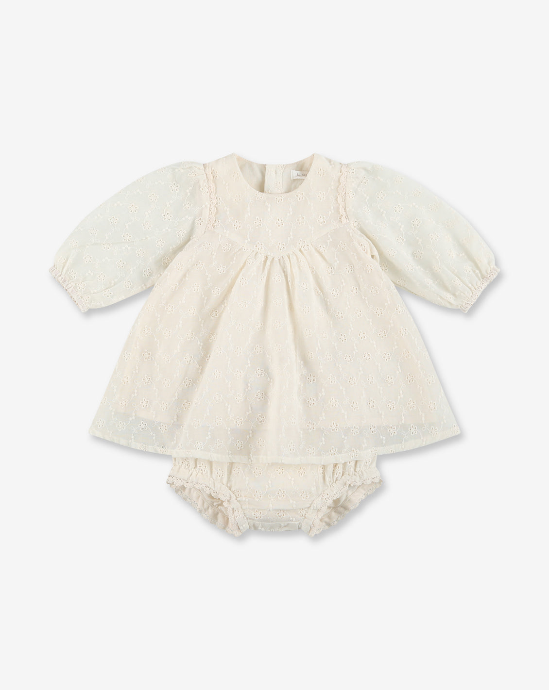 Woven Dress & Bloomers Set 0-3 BR46