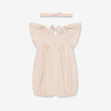 Flared Sleeves Overall & Headband H
