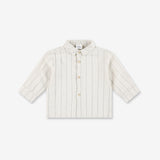 Boys Linen Buttoned Shirt With Long Sleeves WB2