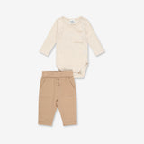Boys Bodysuit & Muslin Short Pants Set WB18