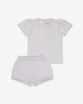 Knitted Top & Short Pants CR9