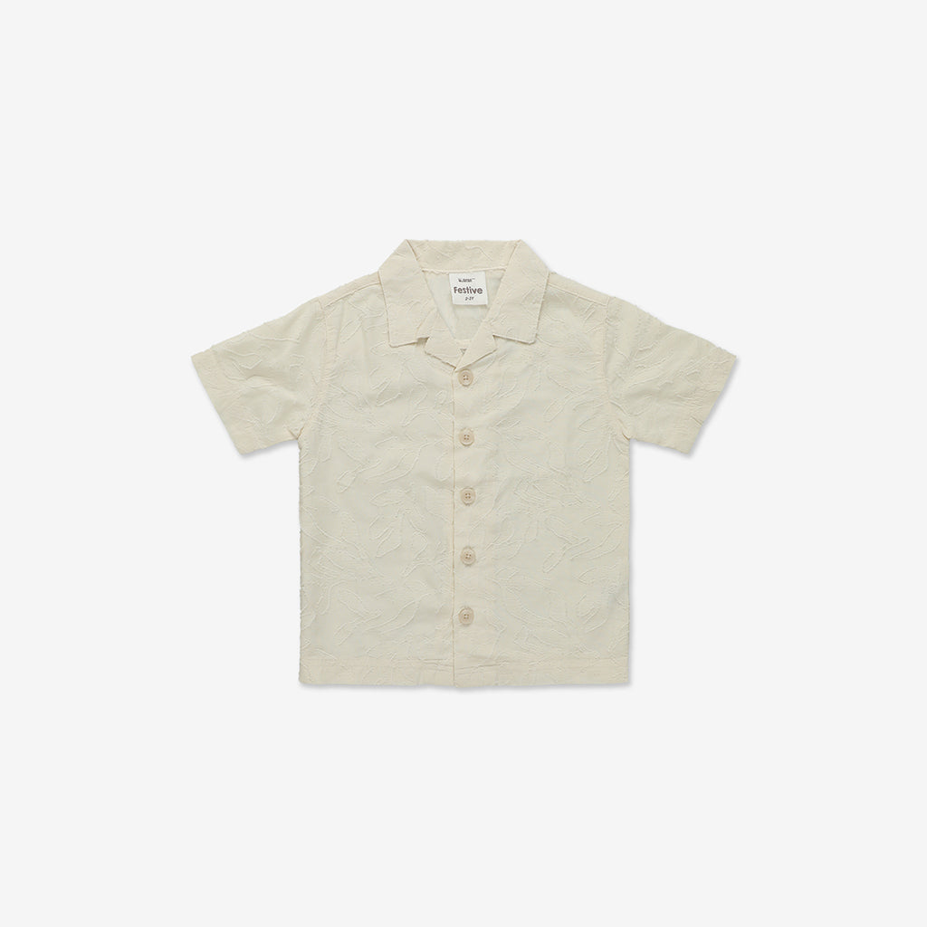 Short Sleeve Button-Down Shirt WB8
