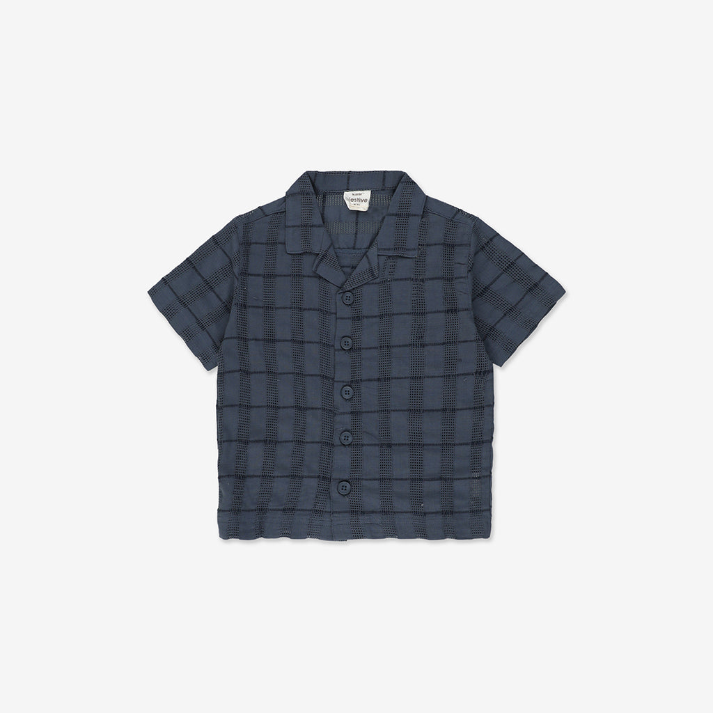 Short Sleeve Button-Down Shirt WB8