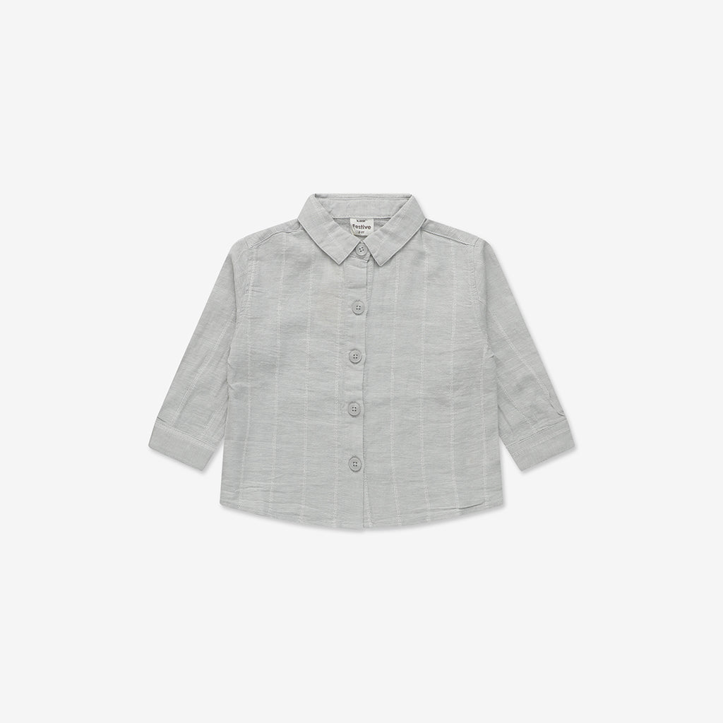 Long Sleeve Linen Button Down Shirt WB - WB10