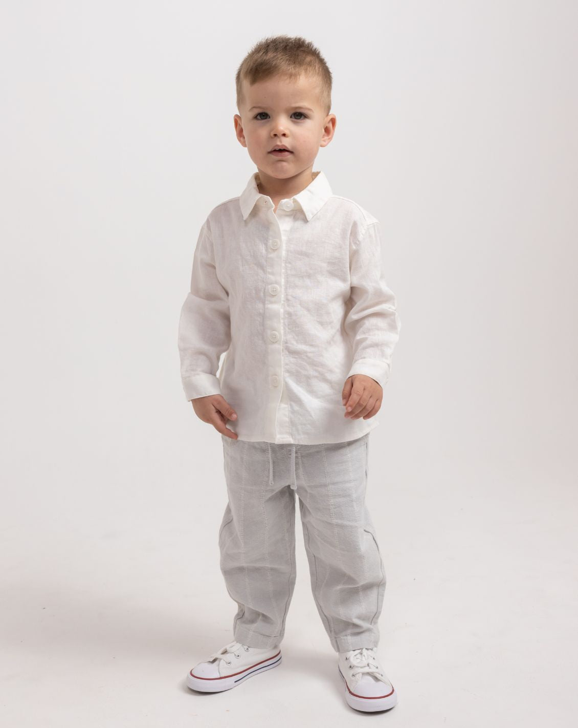 Linen Long Jogger Pants WB - WB11