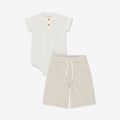Oversize Bodysuit & Long Pants Set WB14a