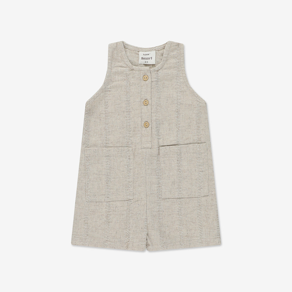 Short Overall with Placket WB15