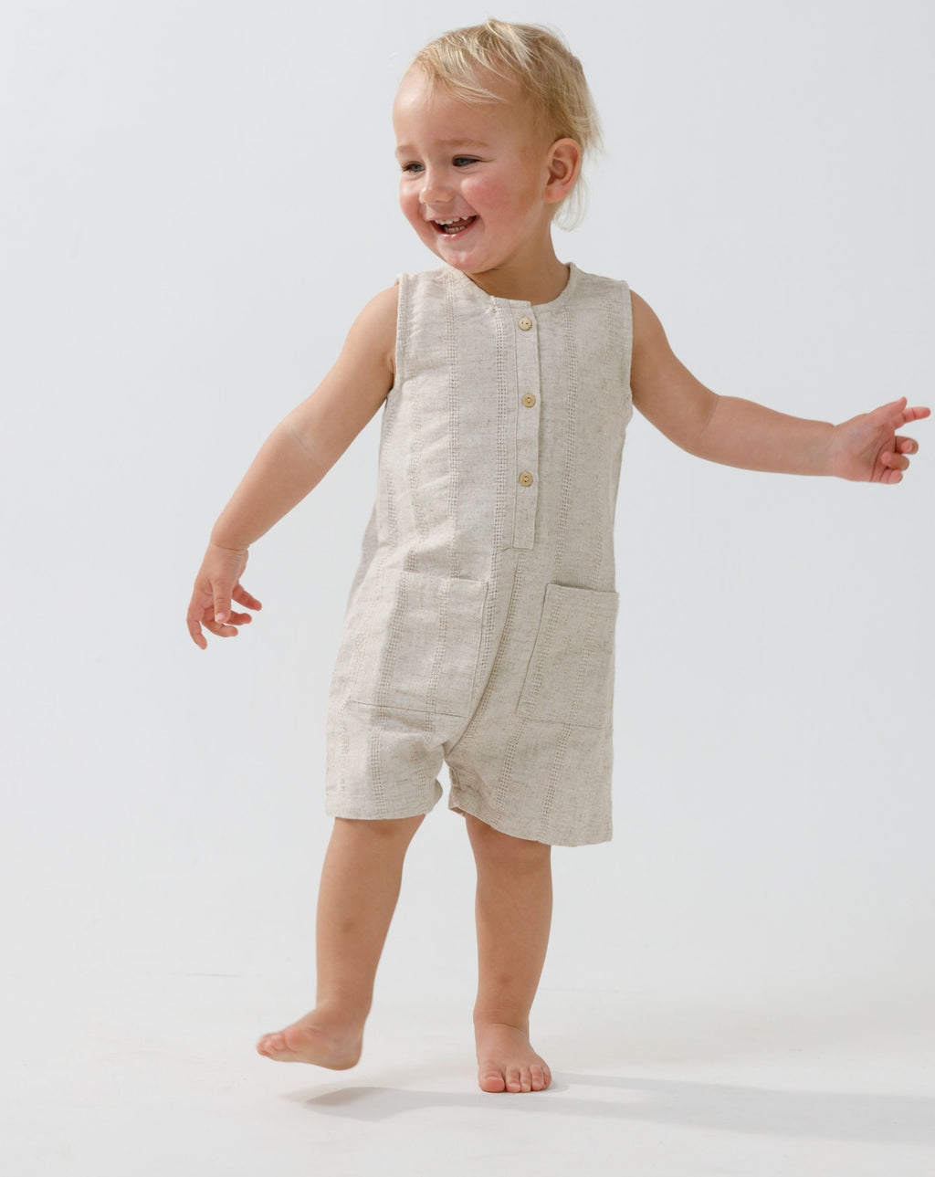 Short Overall with Placket WB15
