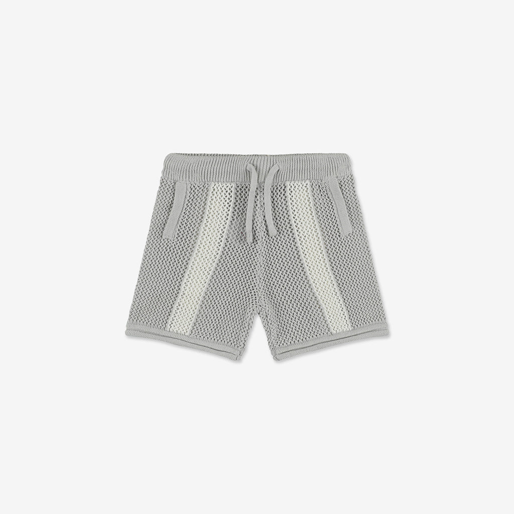 Crochet Shorts with Stripes CR4