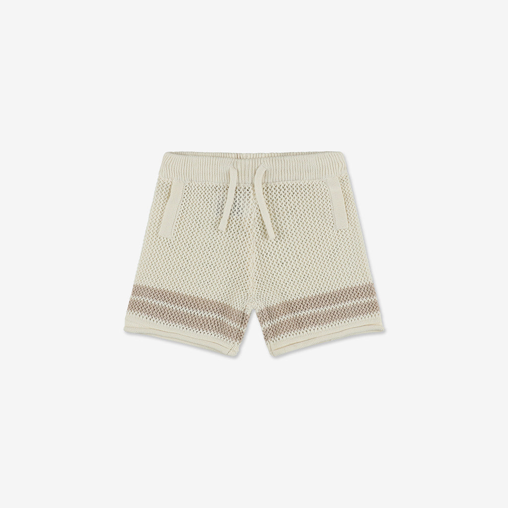 Crochet Shorts with Stripes CR - CR8