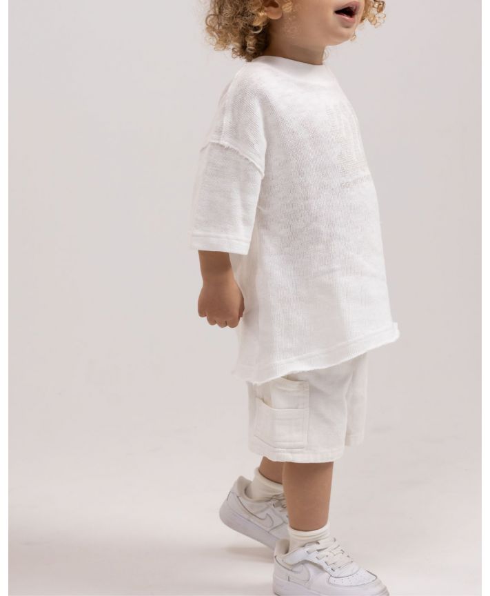 Oversize T-Shirt with Raw-Edges A - A4