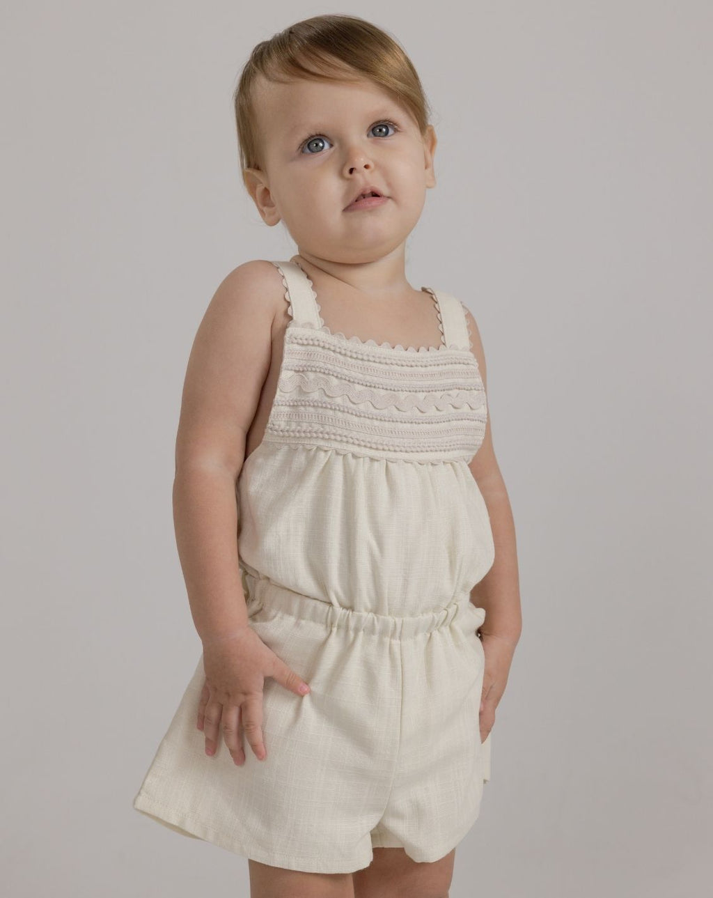 Flared Sleeve Woven Overall H - H5