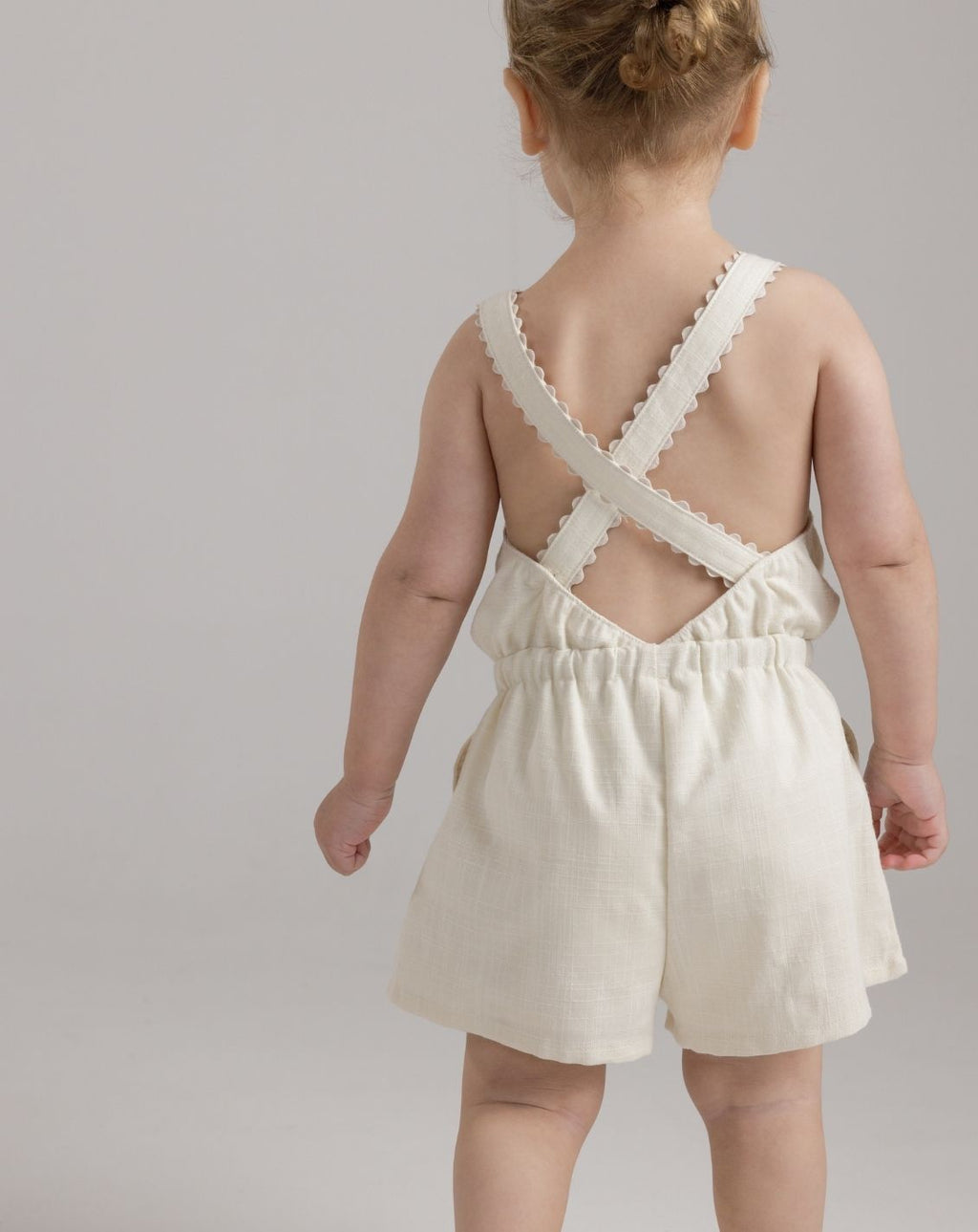 Flared Sleeve Woven Overall H - H5