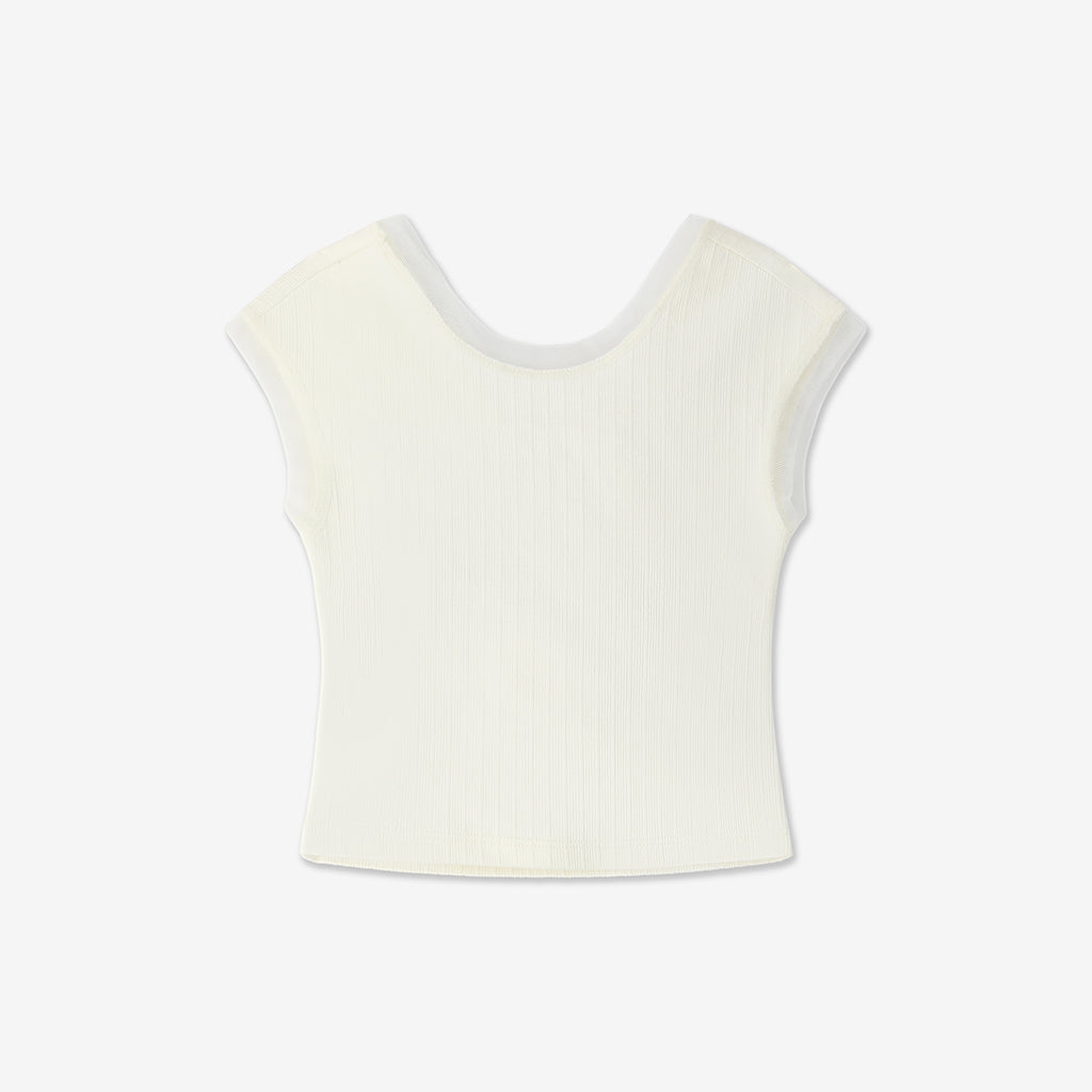 Gilrs Open Back Tee H - H12