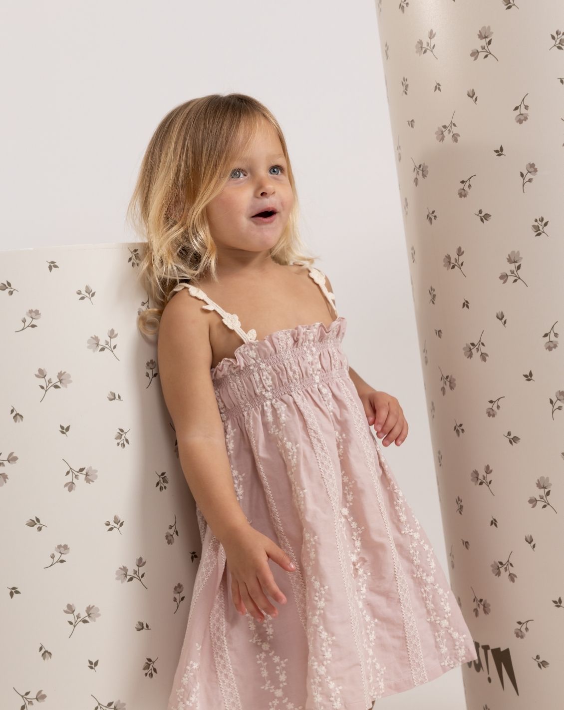 Strappy Embroidered Dress H - H19