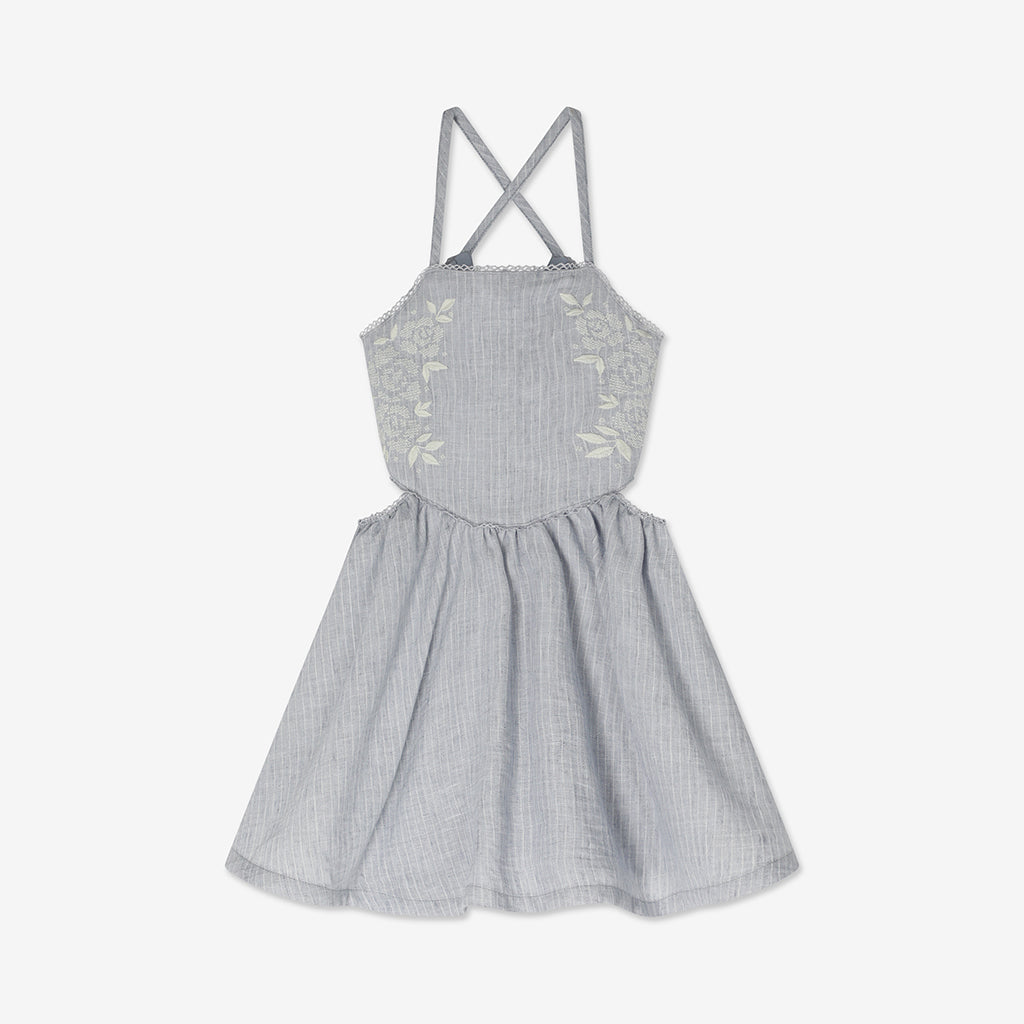 Side Cut -Out Strappy Dress H20