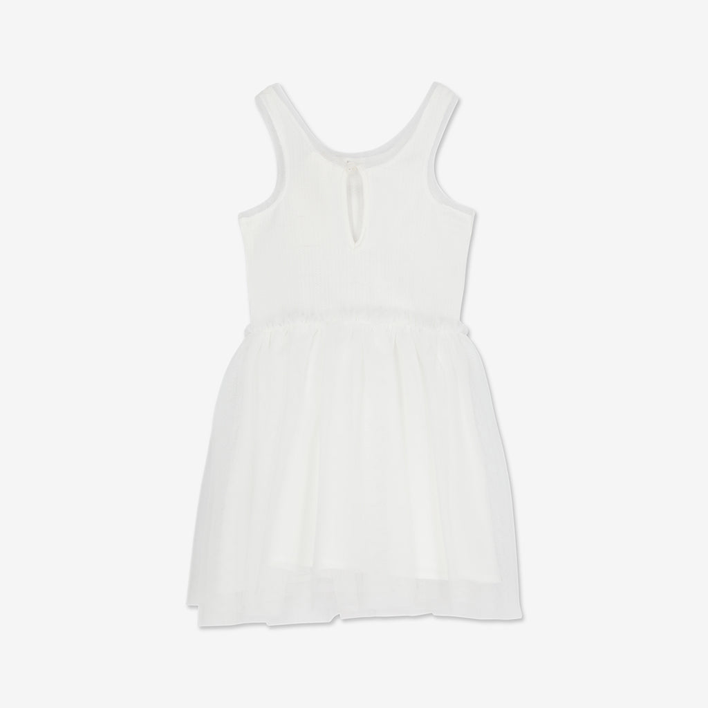 Sleeveless Tulle Dress H - H23