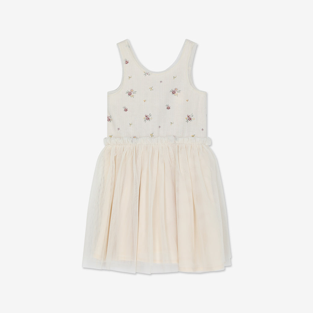 Sleeveless Tulle Dress H - H23