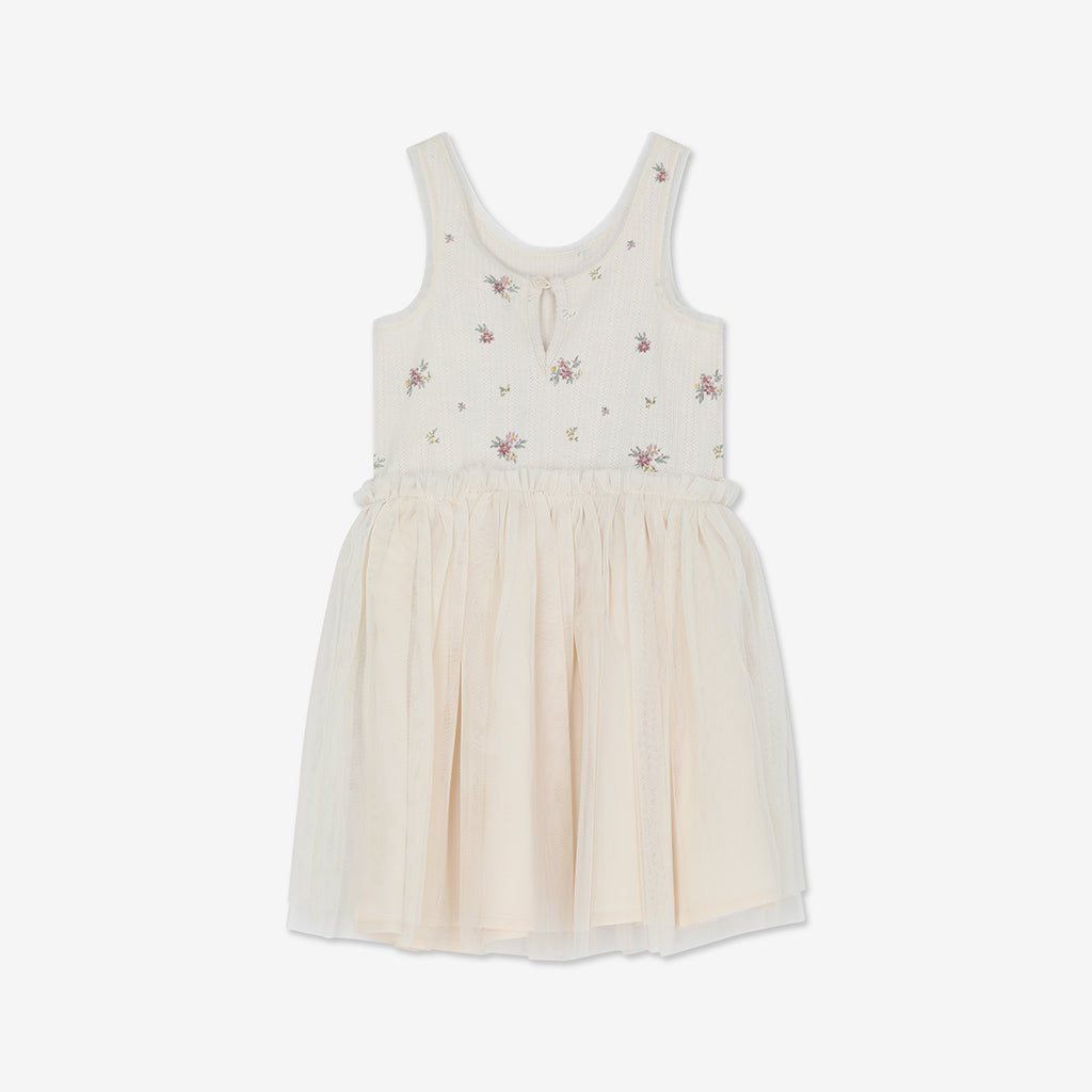 Sleeveless Tulle Dress H - H23