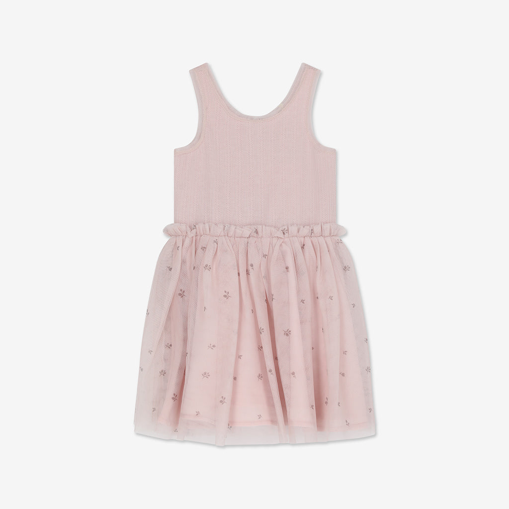Sleeveless Tulle Dress H - H23