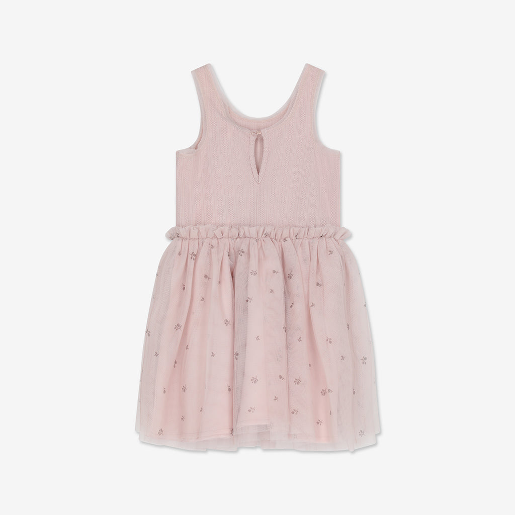 Sleeveless Tulle Dress H - H23