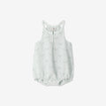 Embroidered Bloomers Overall With Braid Straps H - H28