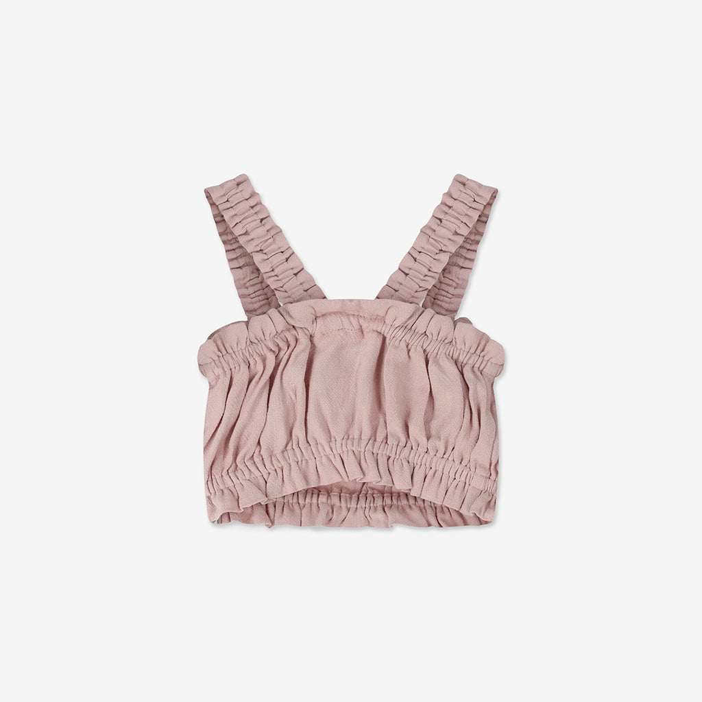 Cropped Woven Tank Top H - H32