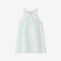 Embroidered Dress With Braid Strap H34