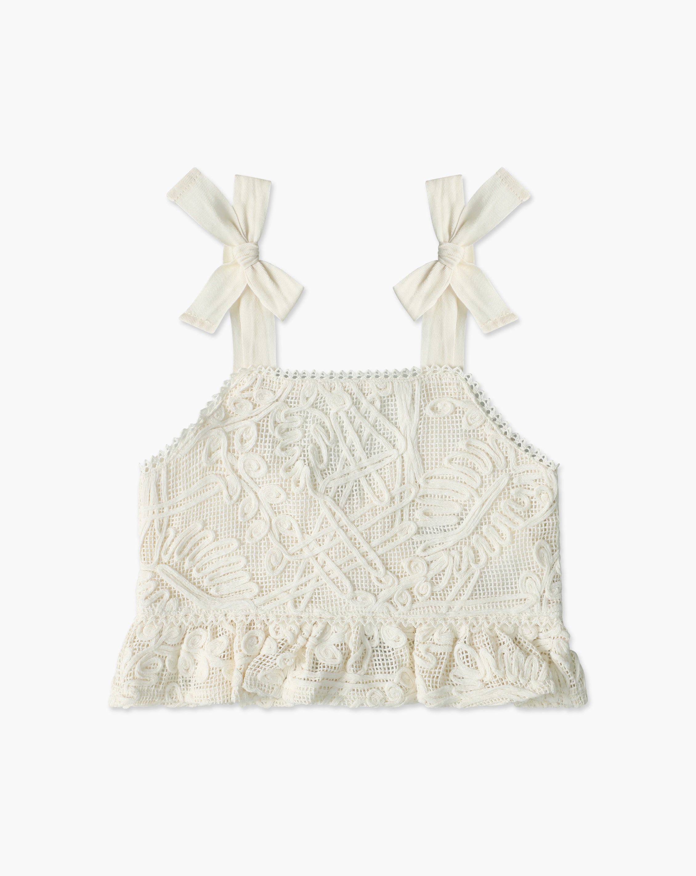 Peplum Textural Tank Top H41