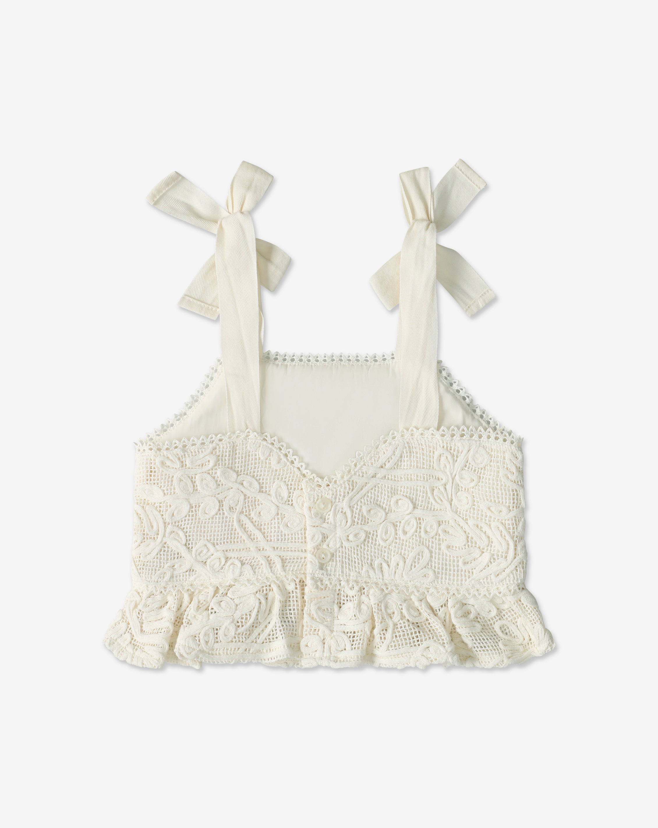 Peplum Textural Tank Top H41