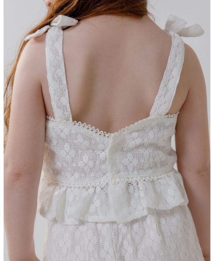Peplum Textural Tank Top H41