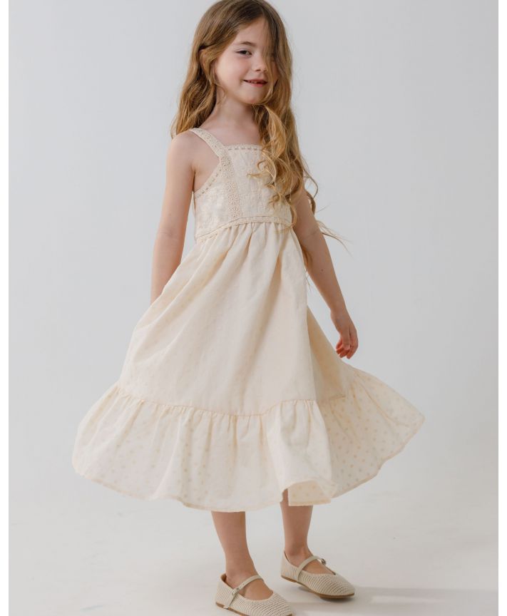 Embroidered Maxi Dress H43