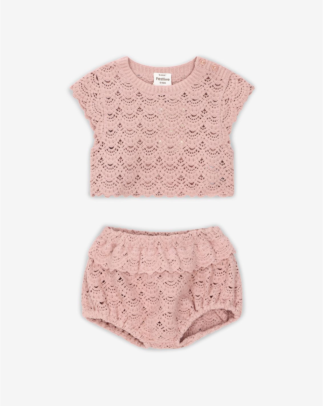 Crochet Bloomers & Top Set CR - CR13